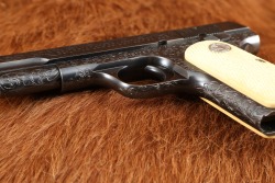 Custom Engraved Colt Model 1903 Pocket Hammerless .32 ACP 3.75&rdquo; Semi-Auto Pistol 1931 C&R - 10