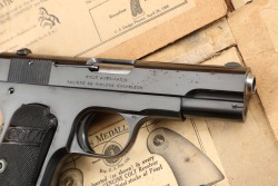 Colt Model 1903 Pocket Hammerless .32 ACP 3.75&rdquo; Semi-Auto Pistol W/ Box & Mag 1919 C&R - 4