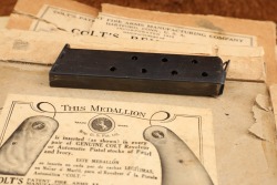 Colt Model 1903 Pocket Hammerless .32 ACP 3.75&rdquo; Semi-Auto Pistol W/ Box & Mag 1919 C&R - 22