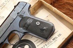 Colt Model 1903 Pocket Hammerless .32 ACP 3.75&rdquo; Semi-Auto Pistol W/ Box & Two Tone Mag 1923 C&R - 9