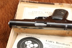 Colt Model 1903 Pocket Hammerless .32 ACP 3.75&rdquo; Semi-Auto Pistol W/ Box & Two Tone Mag 1923 C&R - 18