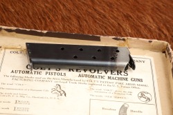 Colt Model 1903 Pocket Hammerless .32 ACP 3.75&rdquo; Semi-Auto Pistol W/ Box & Two Tone Mag 1923 C&R - 25