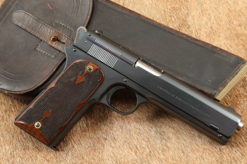 Rare Combination Stock-Holster & Colt Model 1905 The First .45 ACP 5" Semi-Auto Pistol 1908 C&R