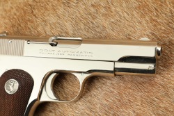 Factory Nickel Colt Model 1908 Pocket Hammerless .380 ACP 3.75&rdquo; Semi-Auto Pistol 1925 C&R - 4