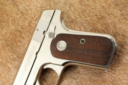 Factory Nickel Colt Model 1908 Pocket Hammerless .380 ACP 3.75&rdquo; Semi-Auto Pistol 1925 C&R - 7