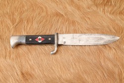 German WW2 Hitler Youth Knife HJ Hitler-Jugend C.D. Schaaff RZM M7/56 1939 - 4