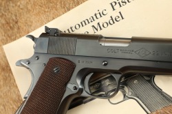 Colt Pre-War Commercial Service Model ACE .22 LR 5&rdquo; 1911 Semi-Auto Pistol W/ Two Tone Mag 1940 C&R - 3