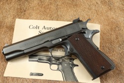 Colt Pre-War Commercial Service Model ACE .22 LR 5&rdquo; 1911 Semi-Auto Pistol W/ Two Tone Mag 1940 C&R - 5