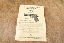 Colt Pre-War Commercial Service Model ACE .22 LR 5&rdquo; 1911 Semi-Auto Pistol W/ Two Tone Mag 1940 C&R - 26