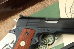 Colt Post-War Service Model ACE .22 LR 4.75&rdquo; 1911 Semi-Auto Pistol & Box W/ Paperwork 1981 - 4