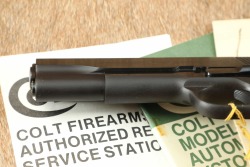 Colt Post-War Service Model ACE .22 LR 4.75&rdquo; 1911 Semi-Auto Pistol & Box W/ Paperwork 1981 - 10