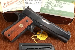 Colt Post-War Service Model ACE .22 LR 4.75&rdquo; 1911 Semi-Auto Pistol & Box W/ Paperwork 1981 - 32