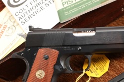 Colt Post-War Service Model ACE .22 LR 4.75&rdquo; 1911 Semi-Auto Pistol & Box W/ Paperwork 1981 - 35