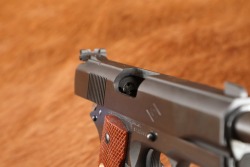 Colt Post-War Service Model ACE .22 LR 4.75&rdquo; 1911 Semi-Auto Pistol & Box W/ Paperwork 1981 - 17