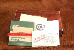 Colt Post-War Service Model ACE .22 LR 4.75&rdquo; 1911 Semi-Auto Pistol & Box W/ Paperwork 1981 - 25