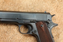 Colt US WW1 Era Commercial Government Model 1911 .45 ACP 5&rdquo; Semi-Auto Pistol, Mag & Letter 1917 C&R - 7