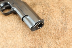 Colt US WW1 Era Commercial Government Model 1911 .45 ACP 5&rdquo; Semi-Auto Pistol, Mag & Letter 1917 C&R - 17