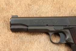 Colt Wiley Clapp Service Pistol 1911 .45 ACP Semi-Automatic Govt Model, Series 70, 45ACP, 5" Barrel, Blue Finish 01911WC - 6