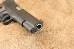 Colt Wiley Clapp Service Pistol 1911 .45 ACP Semi-Automatic Govt Model, Series 70, 45ACP, 5" Barrel, Blue Finish 01911WC - 18