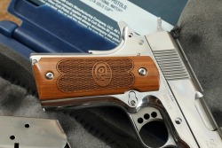 TALO Exclusive Colt Royal Bright Stainless Gold Cup National Match 1911 .45 ACP 5&rdquo; Semi-Auto Pistol - 3