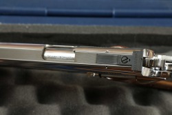 TALO Exclusive Colt Royal Bright Stainless Gold Cup National Match 1911 .45 ACP 5&rdquo; Semi-Auto Pistol - 16