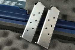 TALO Exclusive Colt Royal Bright Stainless Gold Cup National Match 1911 .45 ACP 5&rdquo; Semi-Auto Pistol - 21