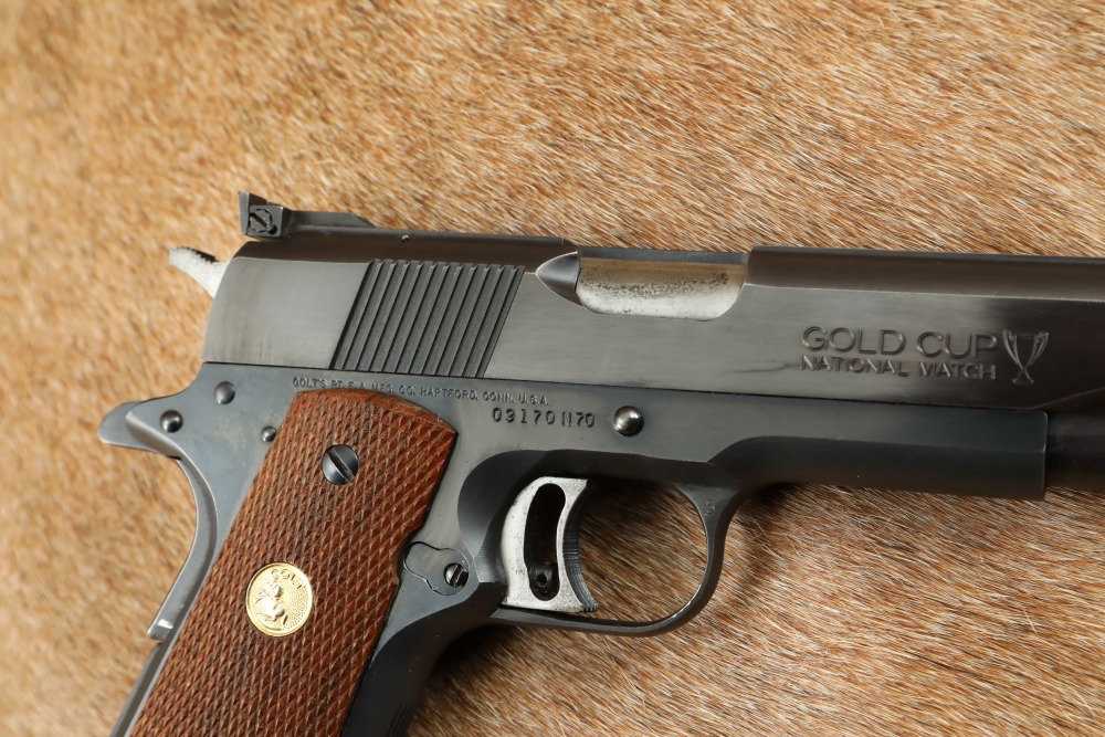 もう下げません！COLT MK IV SERIES 70 GOLDCUP Exceptional, Boxed 1972 Colt Series 70 Mk IV - Gold Cup