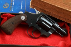 Colt Detective Special 6-Shot .32 New Police/.32 S&W Long 2&rdquo; Snub Nose DA/SA Revolver 1966 C&R