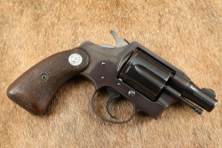 Colt Detective Special 6-Shot .32 New Police/.32 S&W Long 2&rdquo; Snub Nose DA/SA Revolver 1954 C&R