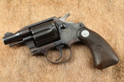 Colt Detective Special 6-Shot .32 New Police/.32 S&W Long 2&rdquo; Snub Nose DA/SA Revolver 1954 C&R - 4