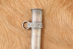 German WW2 2nd Model Dress Dagger & Scabbard Luftwaffe Officer Anton Wingen Jr. - 15