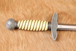 German WW2 2nd Model Dress Dagger & Scabbard Luftwaffe Officer Anton Wingen Jr. - 26