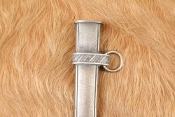 German WW2 2nd Model Dress Dagger & Scabbard Luftwaffe Officer Anton Wingen Jr. - 32