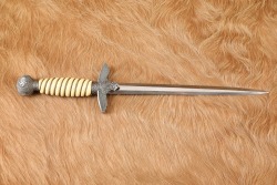 German WW2 2nd Model Dress Dagger & Scabbard Luftwaffe Officer Anton Wingen Jr. - 40