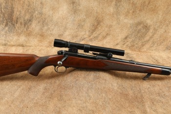 Pre-64 Winchester Model 70 Super Grade G7064C .30-06 24" Bolt Action Rifle, B&L Scope 1952 C&R