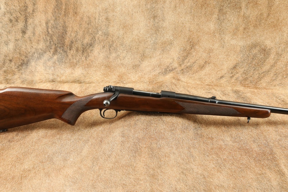70s USA ヴィンテージ ソリッドブラス ヘンプ バックル Pre-64 Winchester Model 70 “Alaskan” G7035 .338 Win Magnum 25