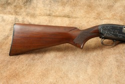 Winchester Model 12 1912 12 GA 2 &frac34;&rdquo; FULL 30&rdquo; Engraved Pump Action Shotgun, 1955 C&R - 3