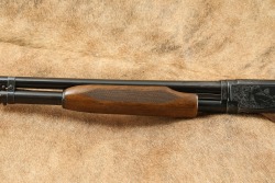 Winchester Model 12 1912 12 GA 2 &frac34;&rdquo; FULL 30&rdquo; Engraved Pump Action Shotgun, 1955 C&R - 9