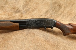 Winchester Model 12 1912 12 GA 2 &frac34;&rdquo; FULL 30&rdquo; Engraved Pump Action Shotgun, 1955 C&R - 10