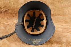 German WW2 Luftschutz Air Defense M-38 &ldquo;Gladiator&rdquo; Stahlhelm Steel Helmet - 9
