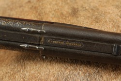 Rare Franz V. Dreyse Side-Pivot Breech Double Gun 20 GA Converted SXS Shotgun Antique - 22