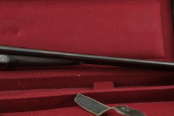 Bozard & Co. British Boxlock Hammerless 12 GA SXS Double Shotgun & Case 1896-1897 Antique - 6