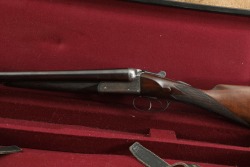 Bozard & Co. British Boxlock Hammerless 12 GA SXS Double Shotgun & Case 1896-1897 Antique - 11
