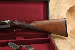 Bozard & Co. British Boxlock Hammerless 12 GA SXS Double Shotgun & Case 1896-1897 Antique - 12