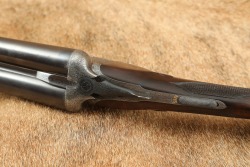 Bozard & Co. British Boxlock Hammerless 12 GA SXS Double Shotgun & Case 1896-1897 Antique - 28