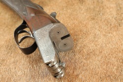Bozard & Co. British Boxlock Hammerless 12 GA SXS Double Shotgun & Case 1896-1897 Antique - 33