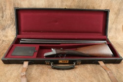Bozard & Co. British Boxlock Hammerless 12 GA SXS Double Shotgun & Case 1896-1897 Antique - 34