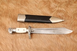 German WW2 Technische Nothilfe TENO EM Carl Eickhorn Hewer Knife & Matching Numbers Sheath