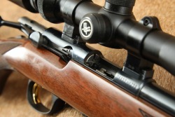 Browning Miroku T-Bolt 22 LR 24&rdquo; Straight Pull Bolt Action Rifle MFD 2007 & Vortex Crossfire 2.5-7x32 Scope - 25