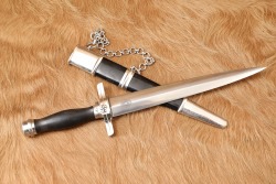 German WW2 Reichspost Postal Protection Official Paul Weyersberg Leader&rsquo;s Dress Dagger & Sheath - 2